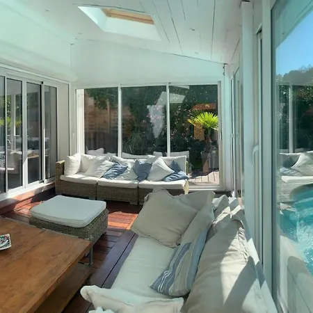 Maluel, Piscine, 10 A 18 Personnes Villa Biscarrosse-Plage